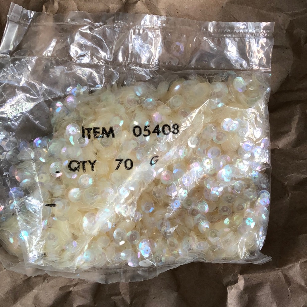 6mm sequins for crafts or sewing